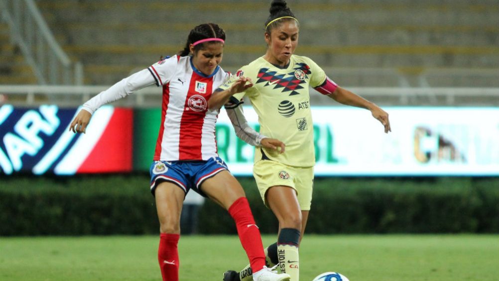 Mónica Rodríguez, durante el Clásico Nacional