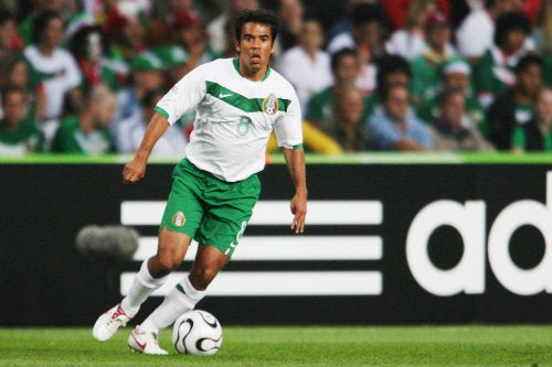 Pavel Pardo con la Selección Mexicana en el Mundial del 2006