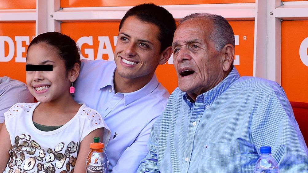 Chicharito y Tomás Balcázar en 2014