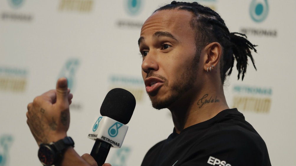 Lewis Hamilton, previo a su participación en el Gran Premio de Brasil