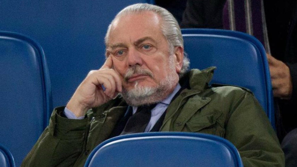 Aurelio De Laurentiis, presidente del Napoli