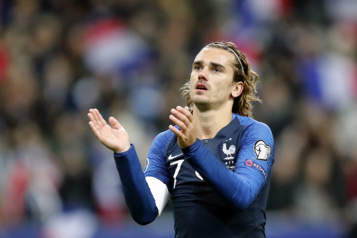 Griezmann, en un partido de Francia