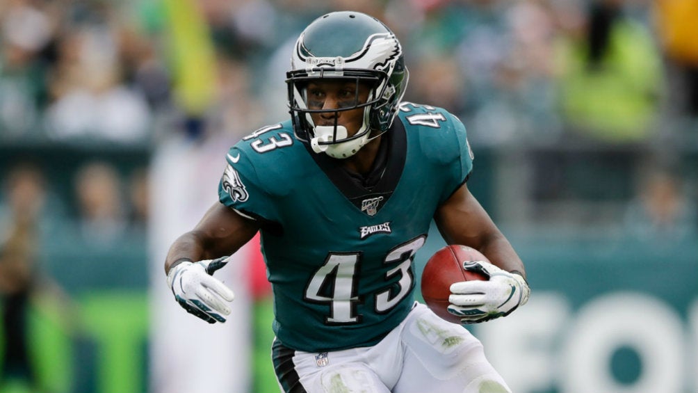 Daren Sproles durante un partido de Philadelphia