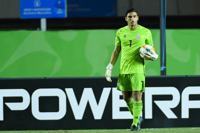 Eduardo García con Selección Sub17