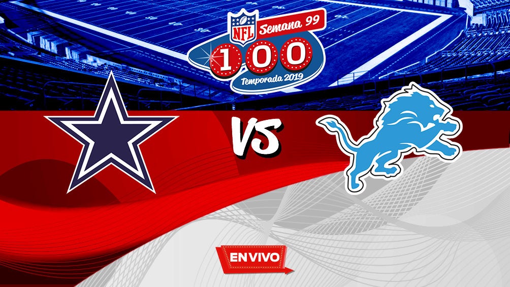 Dallas Cowboys vs Detroit Lions NFL en vivo y en directo Semana 11