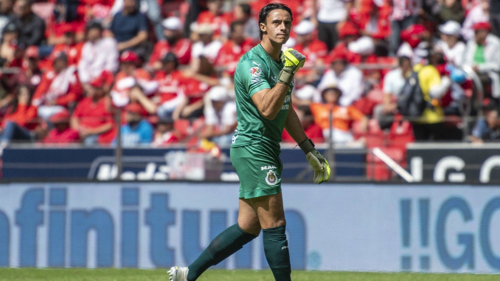 Antonio Rodríguez en un partido en Toluca