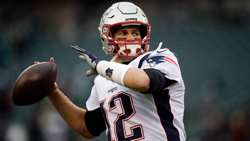 Brady, en un partido de Patriots