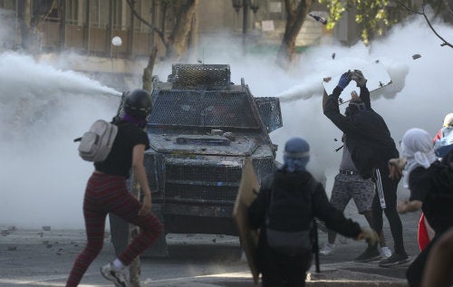 Imágenes de las protestas en Chile