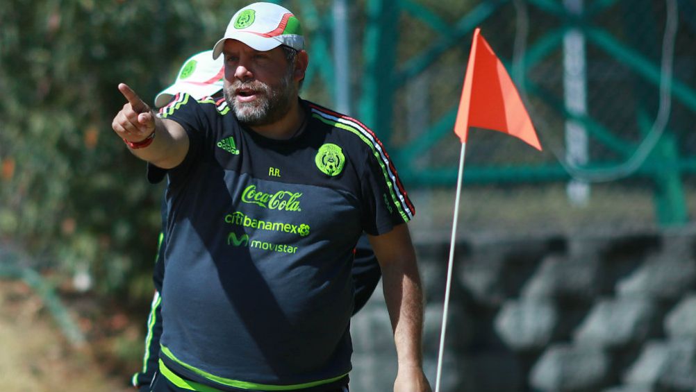 Ramón Raya, en un entrenamiento