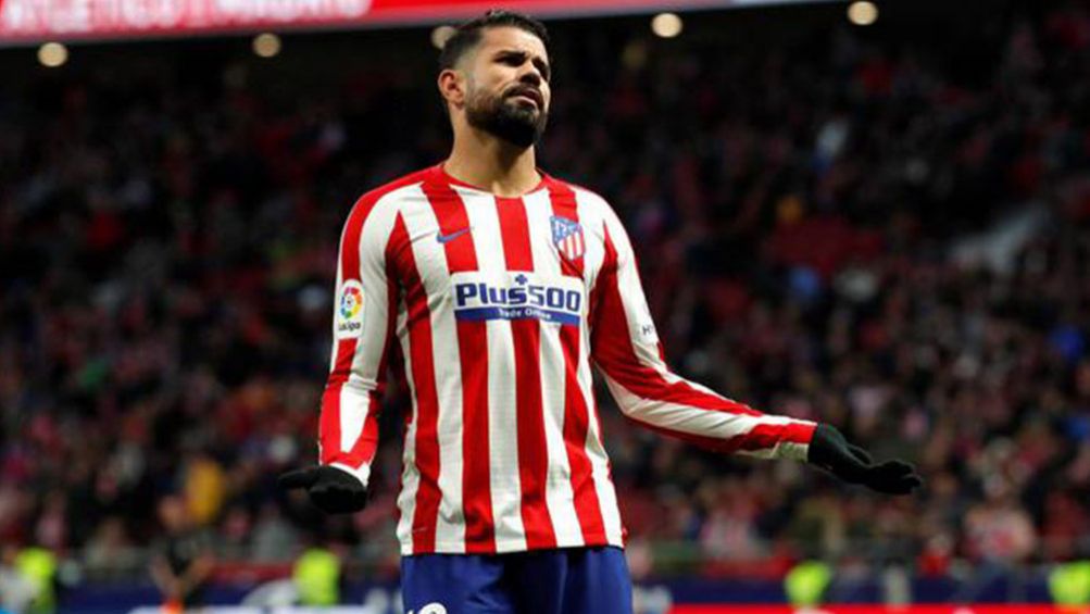 Diego Costa en un juego del Atlético de Madrid