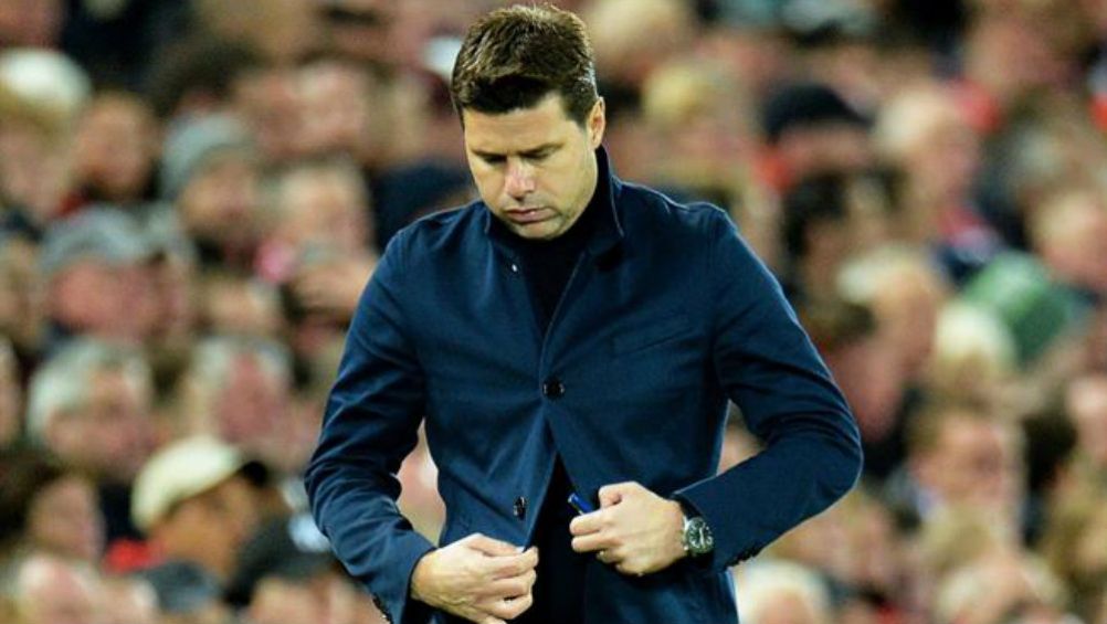 Pochettino, en el banquillo del Tottenham