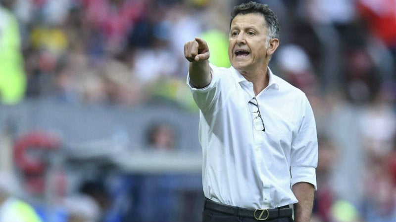 Juan Carlos Osorio en partido de México