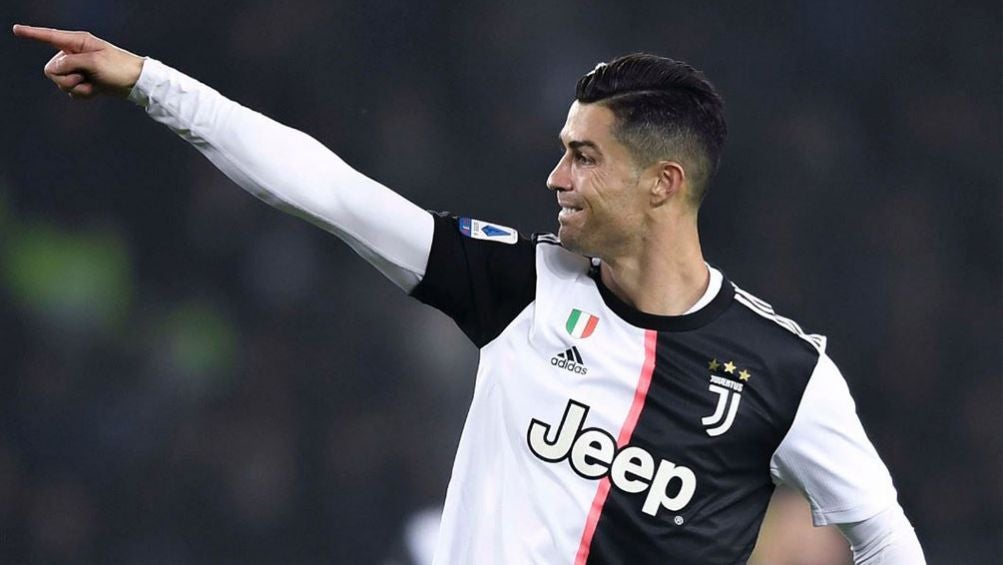 CR7 en un juego con la Juventus