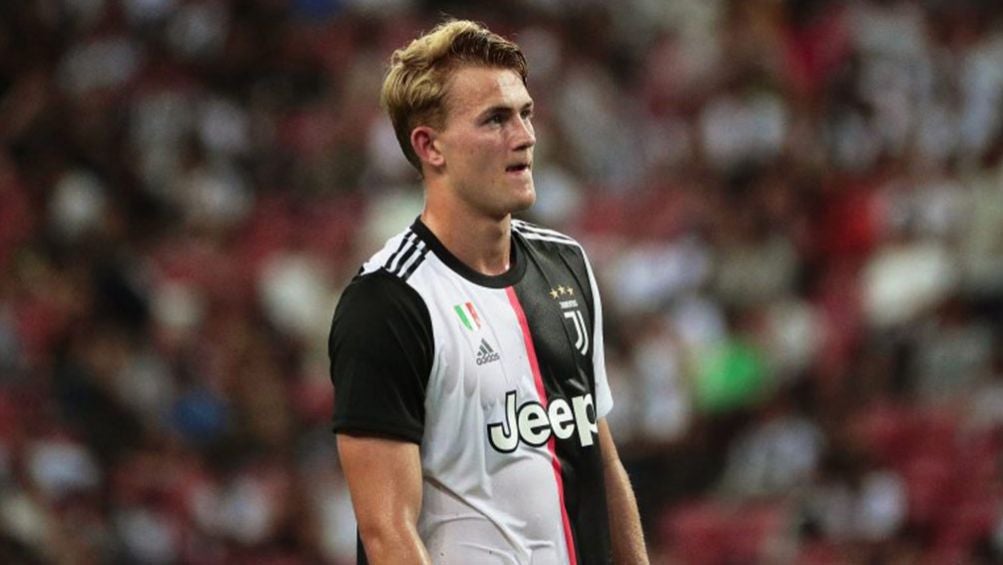 Matthijs de Ligt en un juego con la Juventus