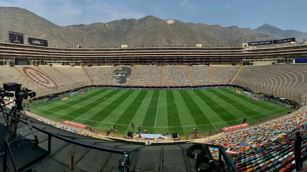 El Estadio Monumental de Lima, sede de la Final de la Copa Libertadores