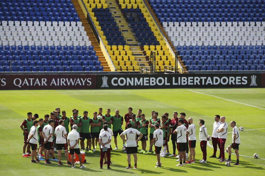 River Plate se entrena en el Estadio del Alianza de Lima