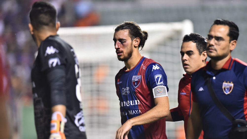 Sebastián Sosa, después del partido