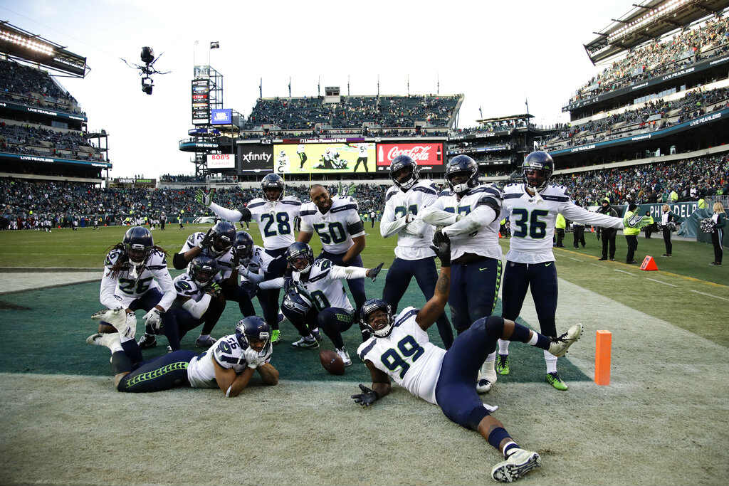 La defensiva de Seahawks mantuvo a raya a la ofensiva de Eagles