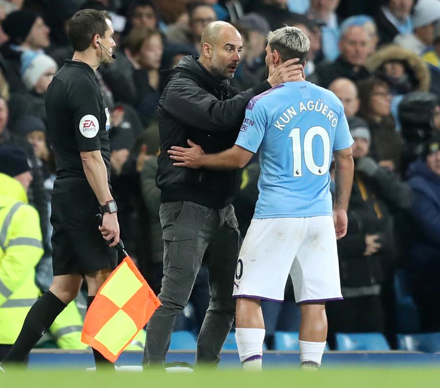 Guardiola escucha a Sergio luego de su lesión