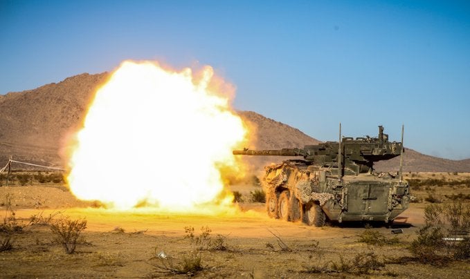 Un tanque del Ejército de Estados Unidos