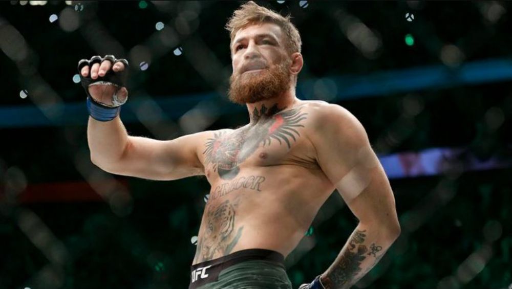 Conor McGregor en la jaula