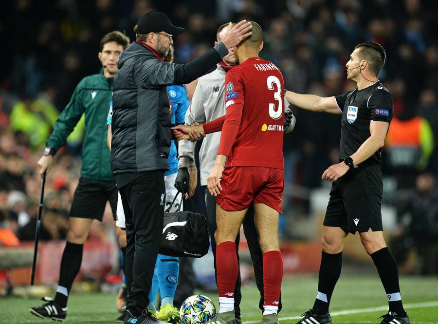 El brasileño al salir de cambio en el pasado juego de Champions League