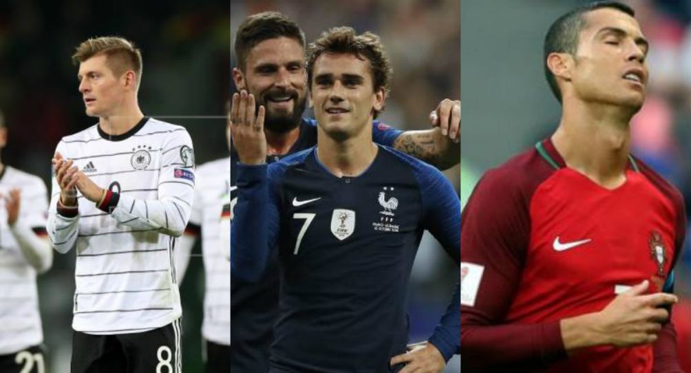 Kross, Griezmann y Cristiano Ronaldo compartirán grupo en la Euro