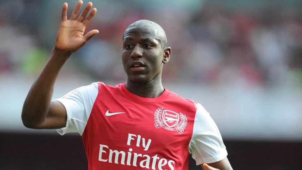 Benik Afobe con el Arsenal 