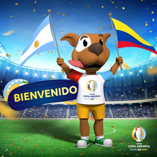 La nueva mascota de la Copa América 2020