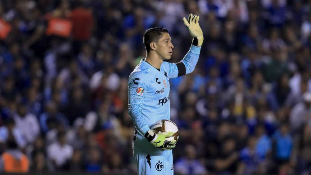 Hugo González, en el partido ante Gallos