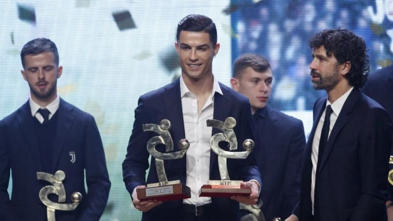 Cristiano, con premio de la Serie A 