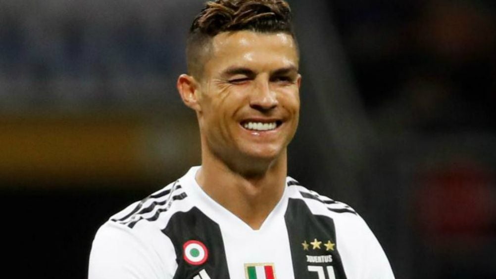 Cristiano, en un partido de la Juventus