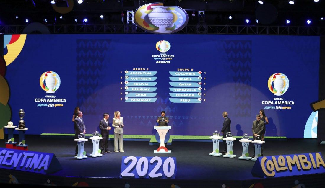 Sorteo de la Copa América 2020