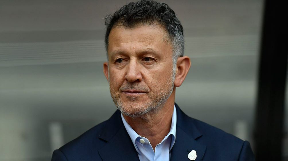 Juan Carlos Osorio durante su etapa como técnico de México