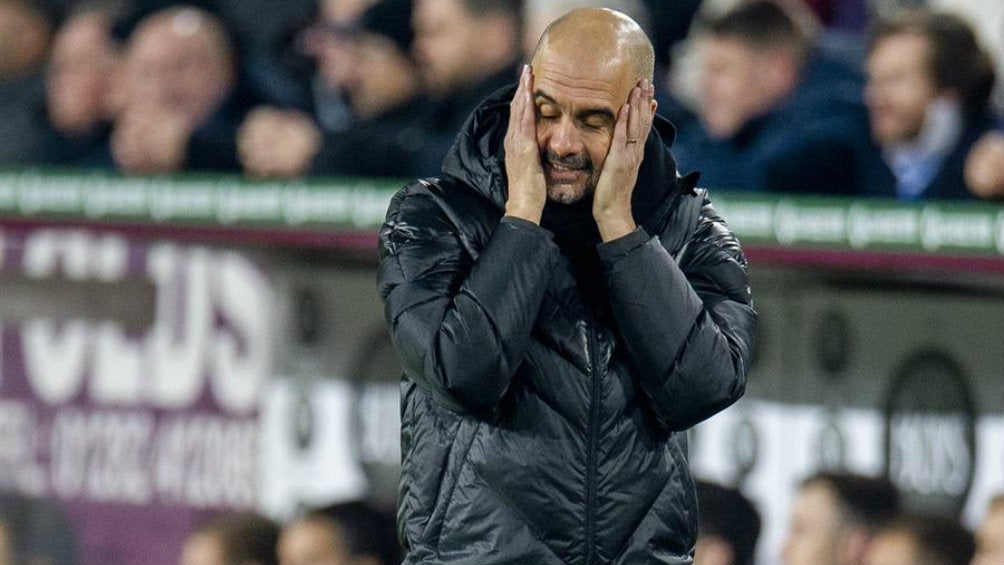 Guardiola se lamenta en juego del City