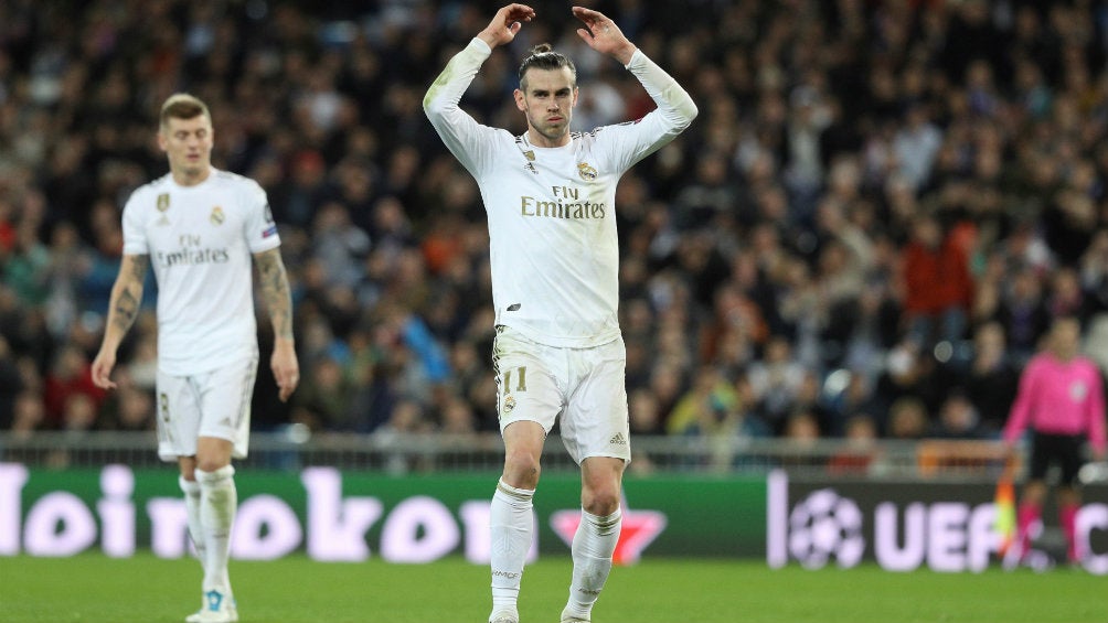 Gareth Bale, jugador del Real Madrid, en reclamo