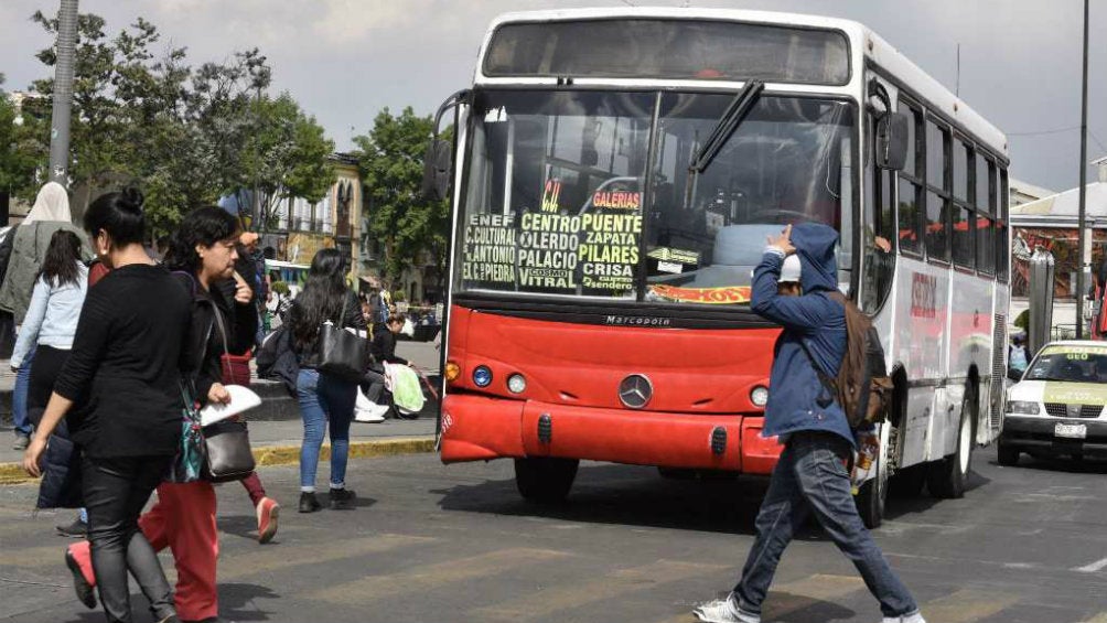 Transporte público en el Estado de México