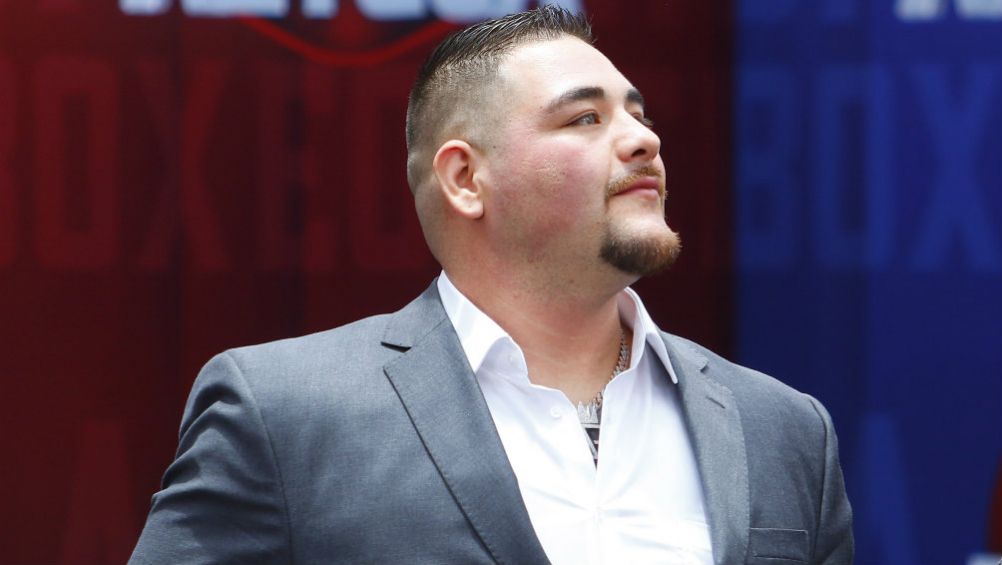 Andy Ruiz, en un evento deportivo