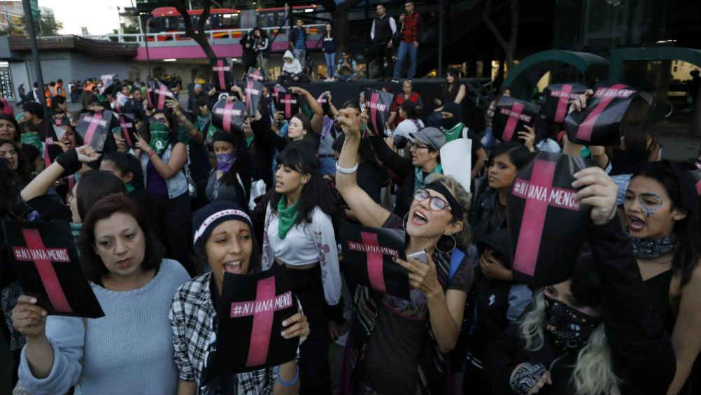 Mujeres, en protesta en la CDMX