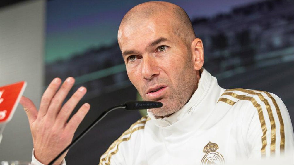 Zidane en conferencia de prensa