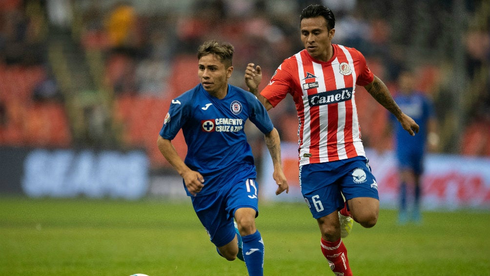 Misael Domínguez y Noe Maya en el Estadio Azteca