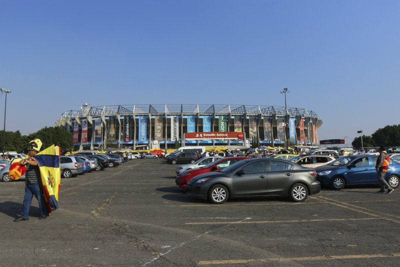 Estadio Azteca previo al partido de América vs Morelia