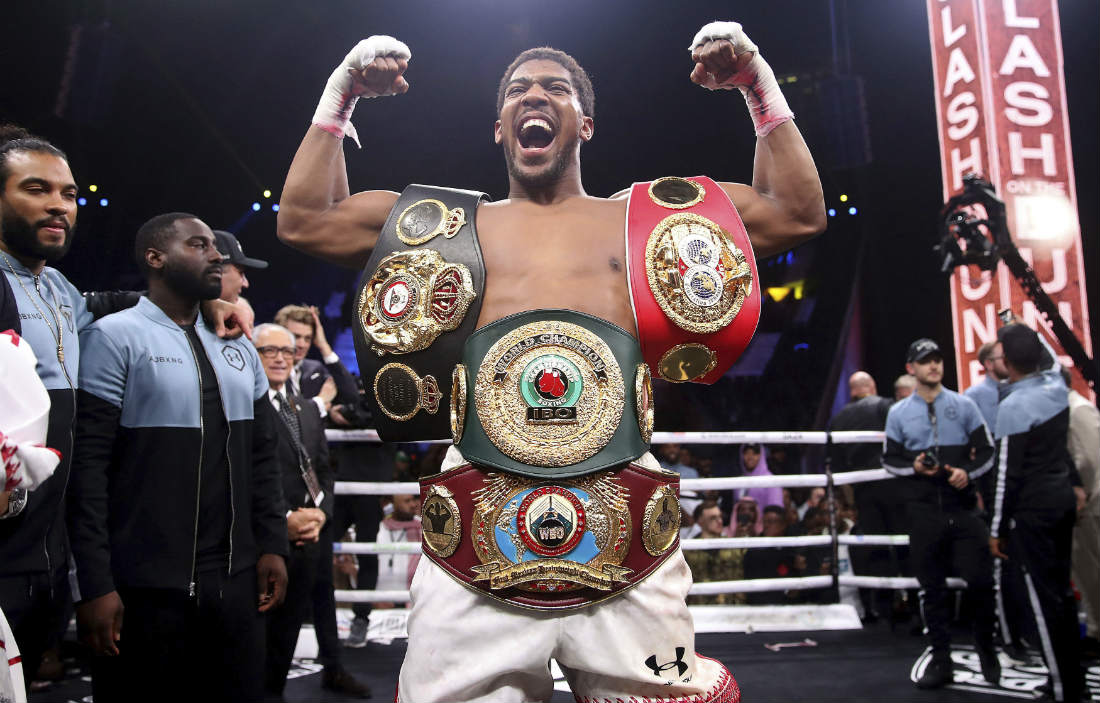 Anthony Joshua Campeón Mundial de Peso Pesado