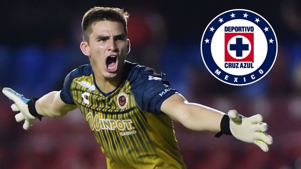 Sebastián Jurado festeja en un juego el Veracruz en el A2019