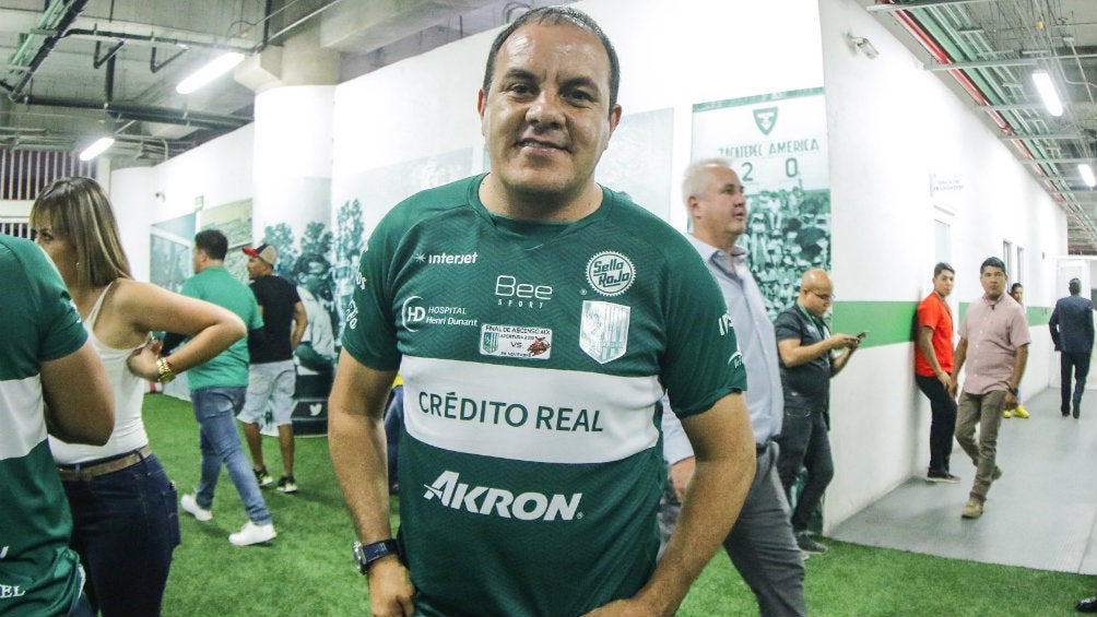 Cuauhtémoc Blanco en partido con Zacatepec 