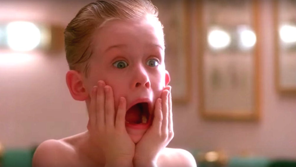 Maculay Culkin protagonizando 'Mi pobre angelito'