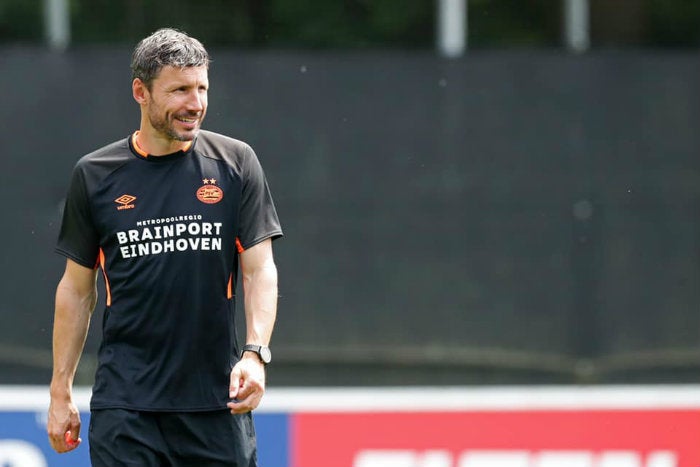 Mark van Bommel, en un entrenamiento