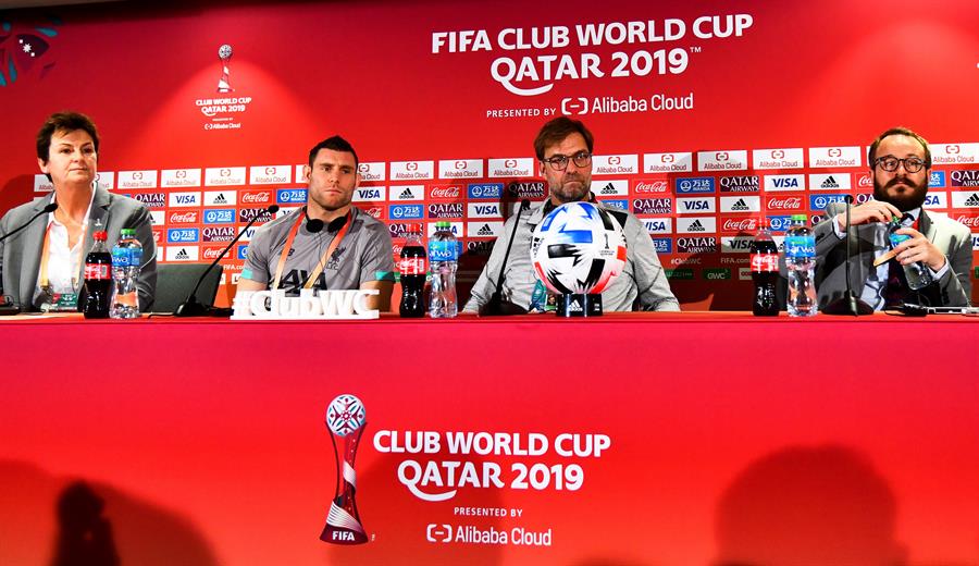 James Milner y Klopp, en conferencia de prensa