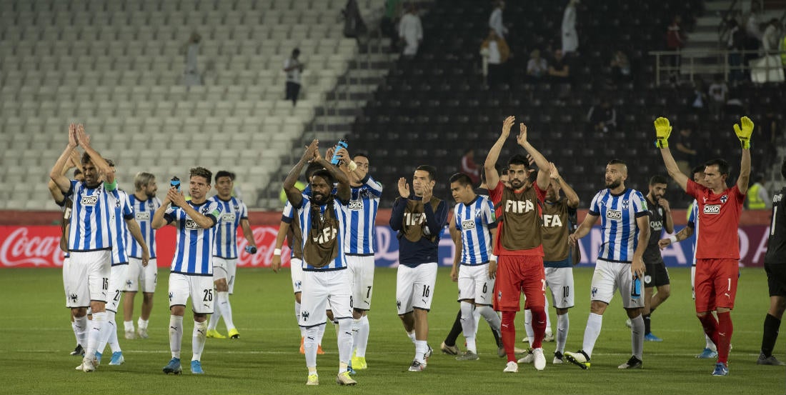 Jugadores de Monterrey en el Mundial de Clubes