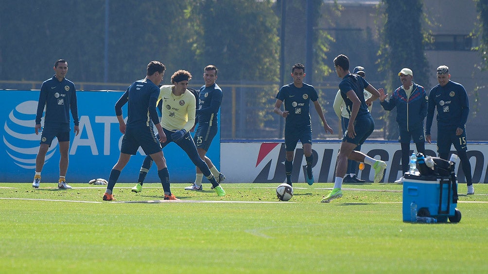 Entrenamiento de América en Coapa